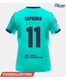 Günstige Barcelona Raphinha Belloli #11 3rd trikot 2026-27 Kurzarm